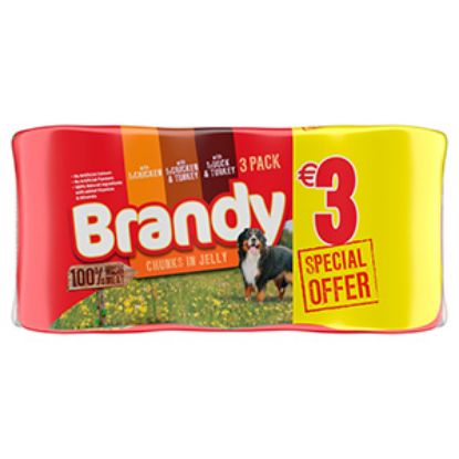 Picture of Brandy Variety Chunk Jelly 3pk 395g PM€3 x8